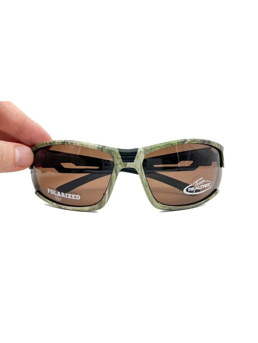Realtree T538 Camo Camouflage Rectangle Authentic Sunglasses 68-17-130
